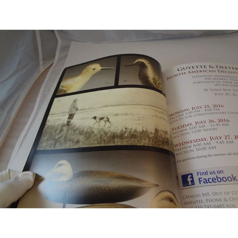 Guyette & Deeter North American Decoys Auction Catalog July 26 & 27, 2016